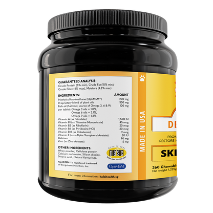 Kala Health Dermatrix Skin & Coat Pet Supplement