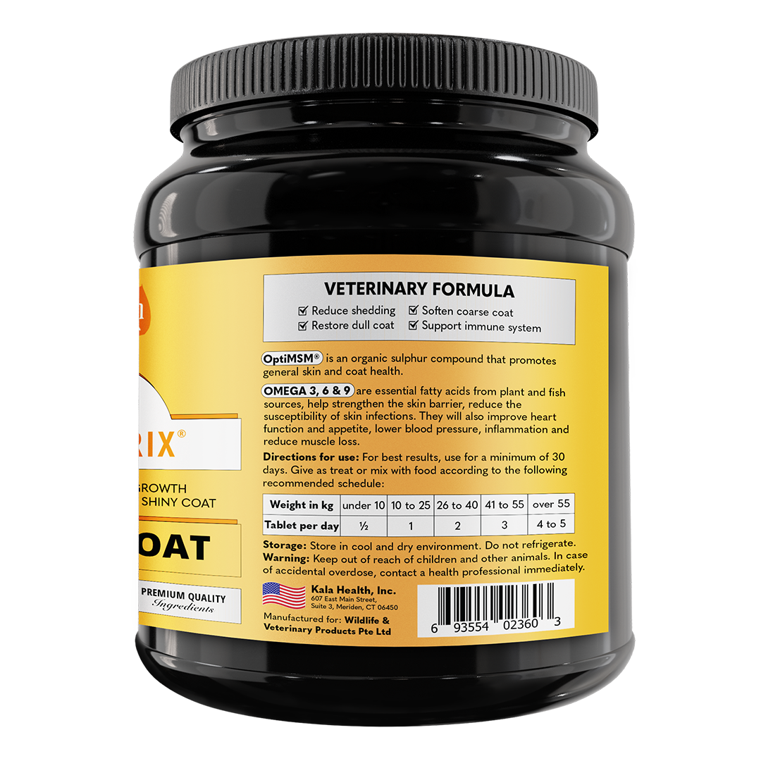 Kala Health Dermatrix Skin & Coat Pet Supplement