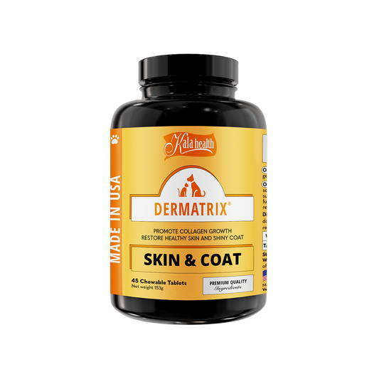 Kala Health Dermatrix Skin & Coat Pet Supplement
