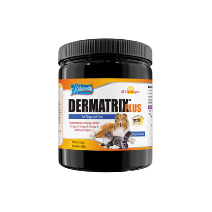 Dermatrix Plus Powder Skin & Coat Pet Supplement
