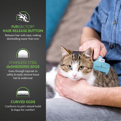 Furminator Grooming Undercoat deShedding Tool Brush For Cats