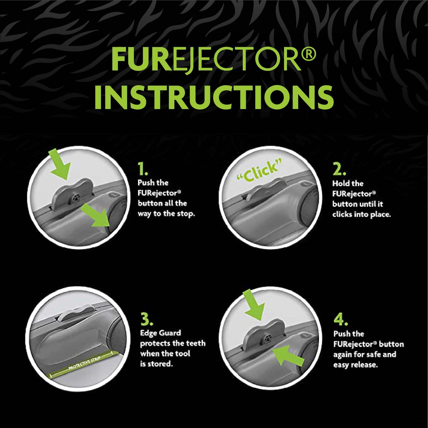 Furminator Grooming Undercoat deShedding Tool Brush For Cats