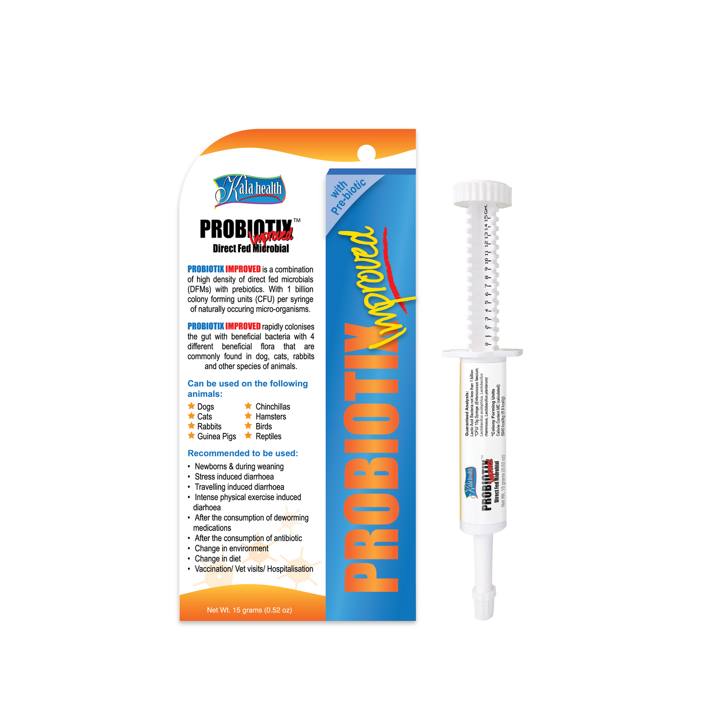 Kala Health Probiotix Improved Probiotics Pet Supplement