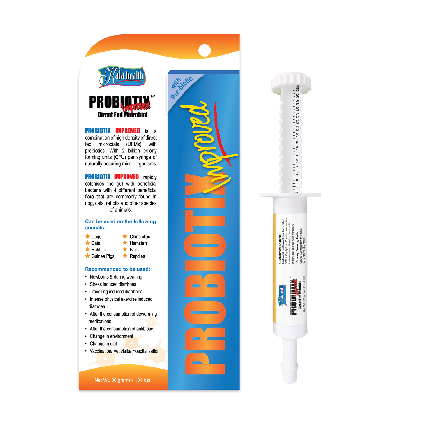 Kala Health Probiotix Improved Probiotics Pet Supplement