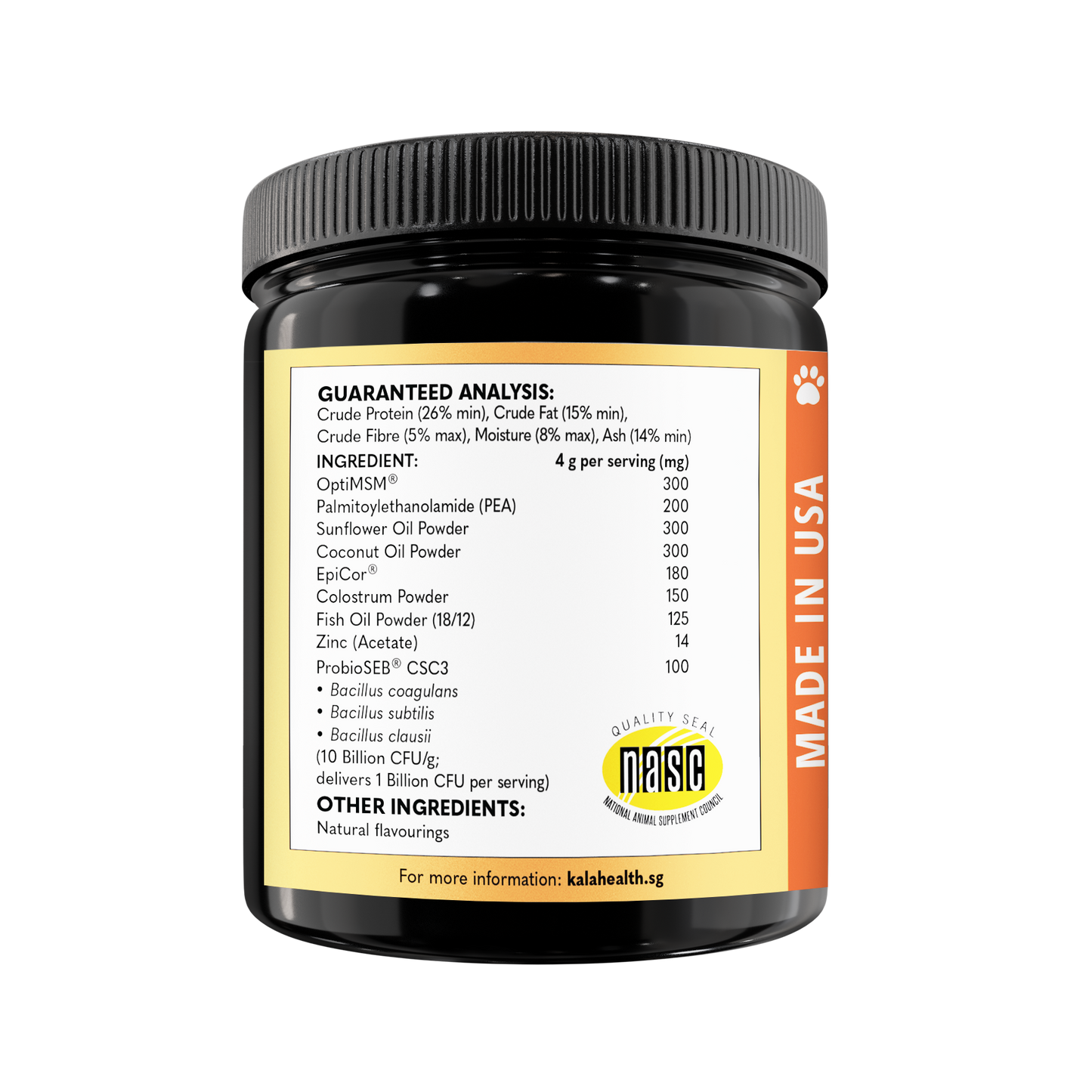 Kala Health DermaRelief® Powder Pet Supplement