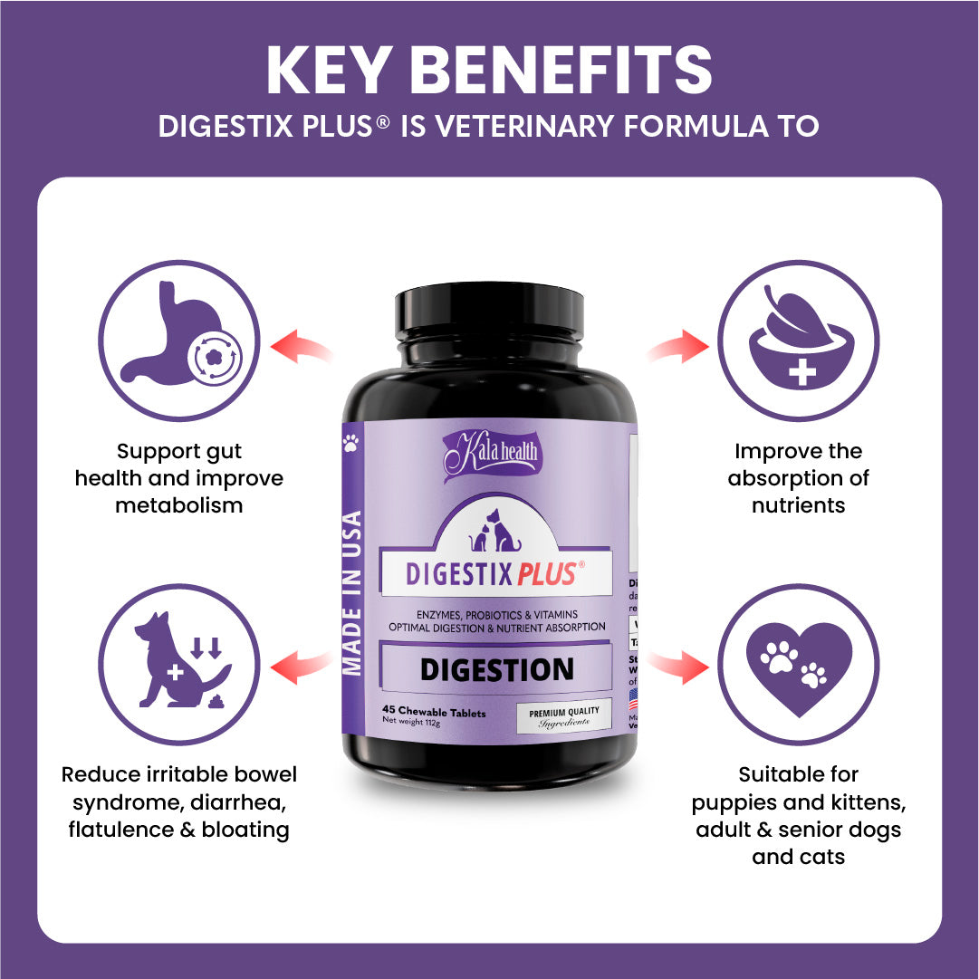 Kala Health Digestix Plus Digestion Pet Supplement