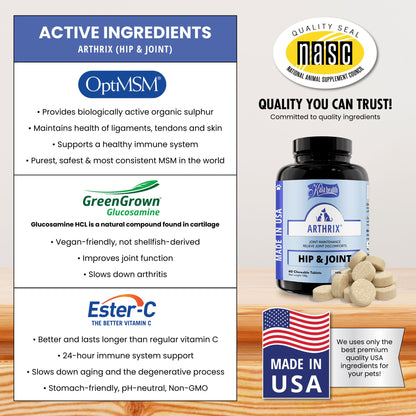 Kala Health Arthrix Hip & Joint Pet Supplement