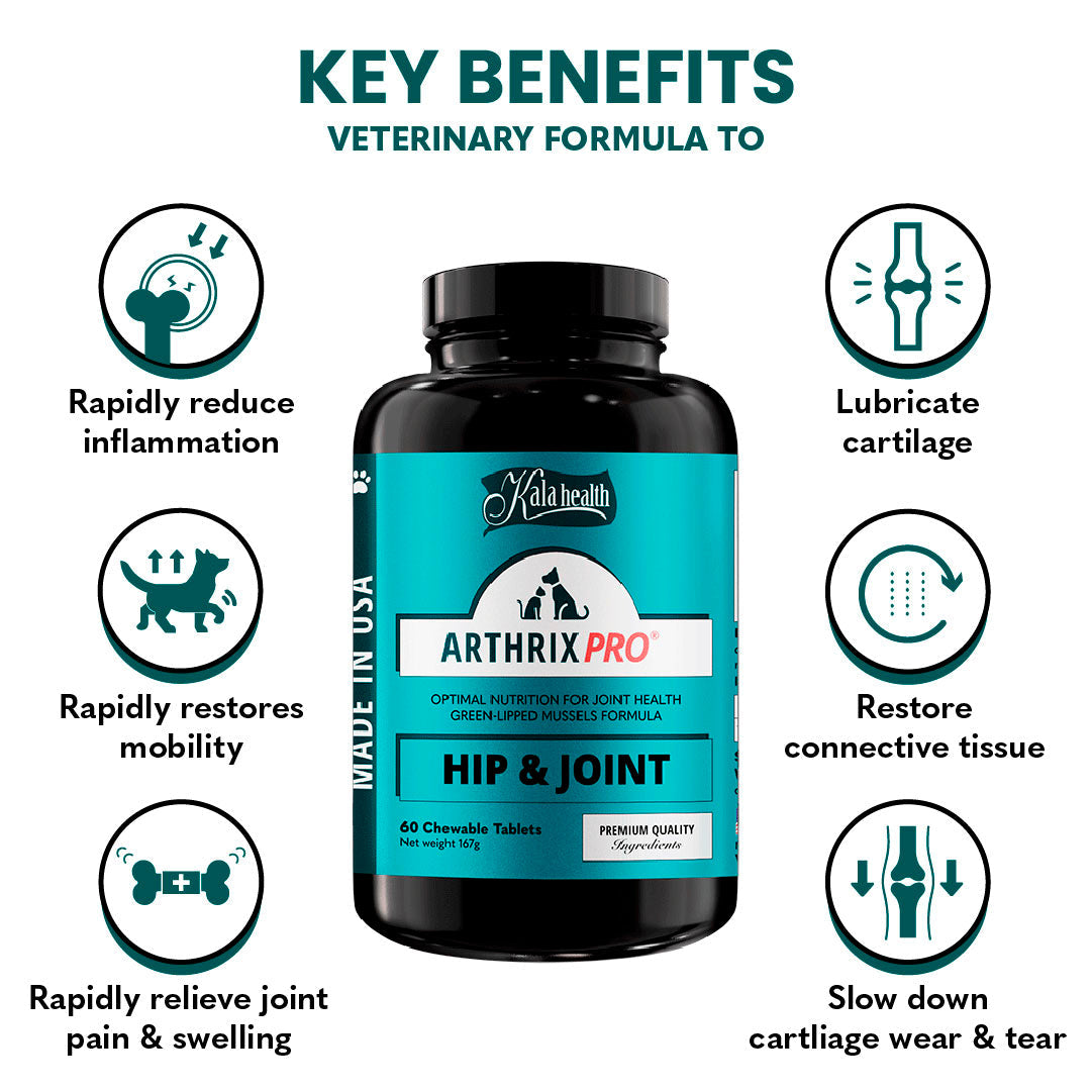 Kala Health Arthrix Pro Hip & Joint Pet Supplement