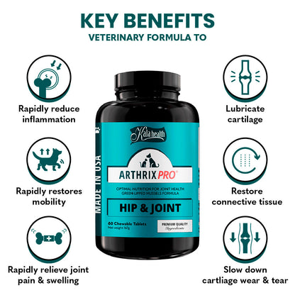 Kala Health Arthrix Pro Hip & Joint Pet Supplement