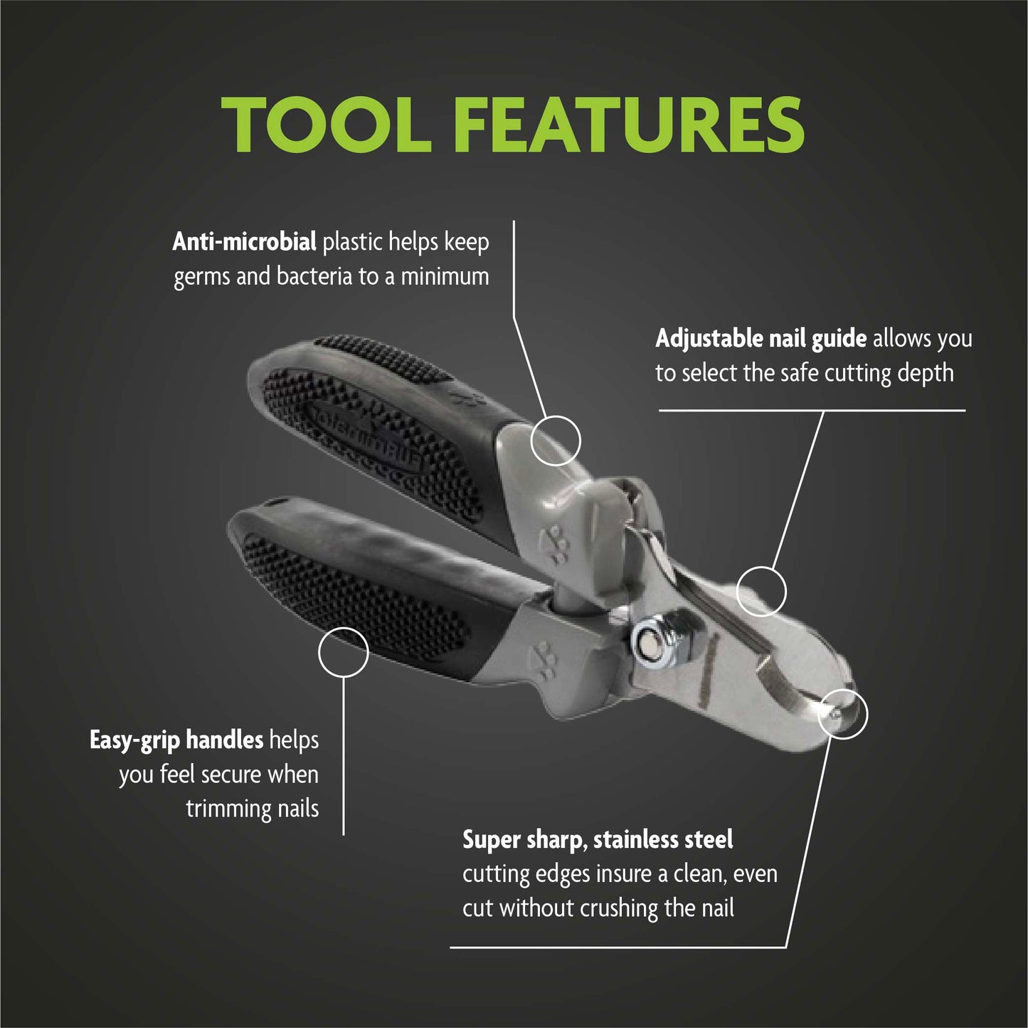 Furminator Nail Clippers Grooming for Cats & Dogs