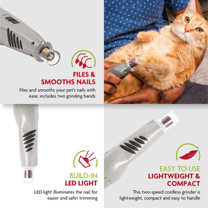 Furminator Nail Grinder Grooming for Cats & Dogs