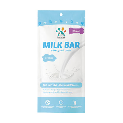 Singapaw Milk Bar Dental Chew with Goat Milk for Dogs