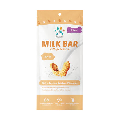Singapaw Milk Bar Dental Chew with Goat Milk for Dogs