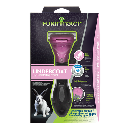 Furminator Grooming Undercoat deShedding Tool Brush For Small Animals