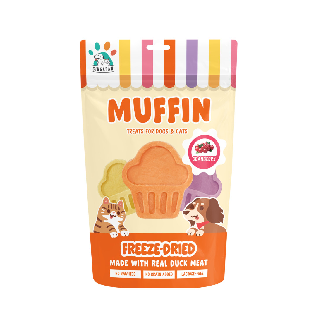 FREEZE-DRIED MUFFIN CRANBERRY