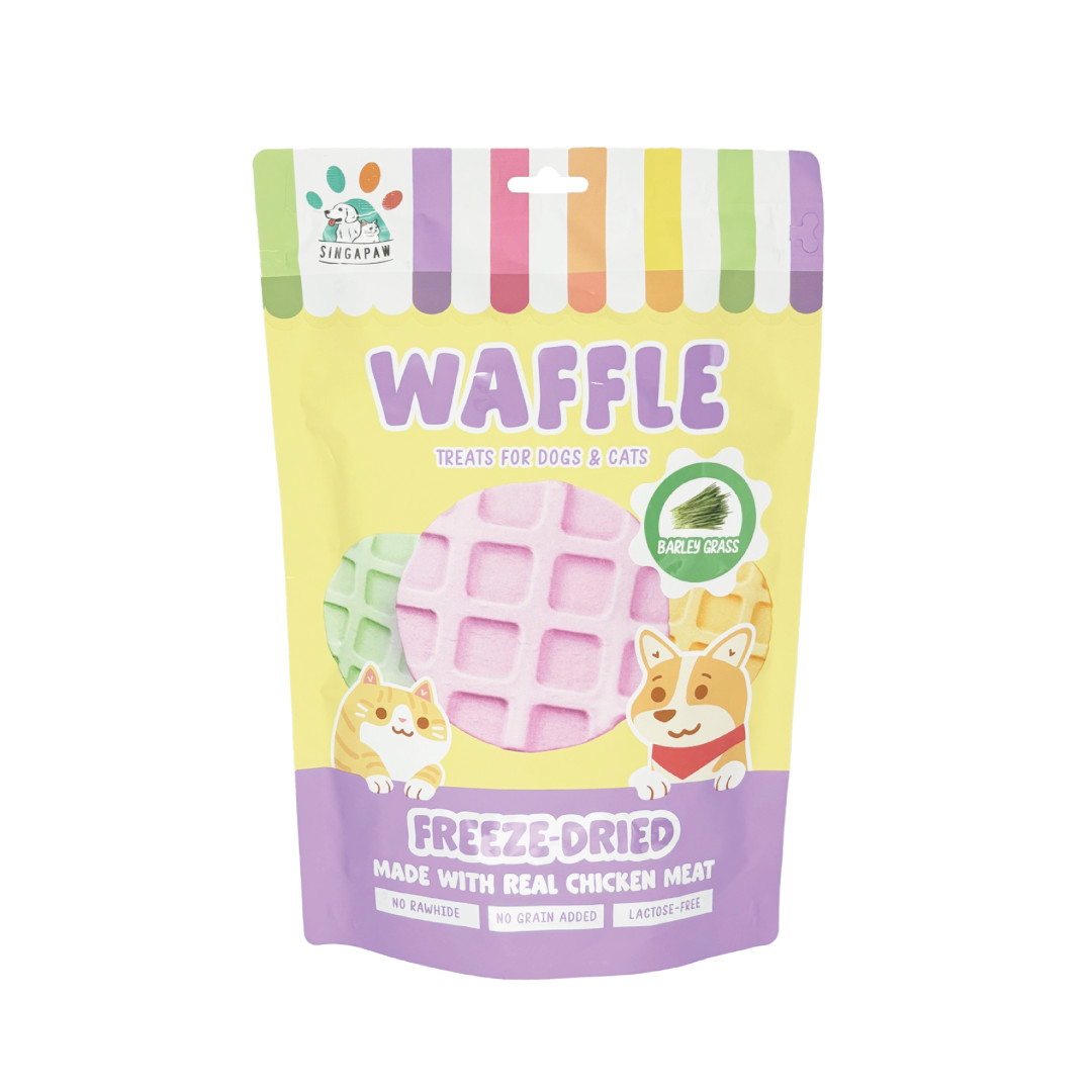 Freeze-Dried Waffle Barley Grass