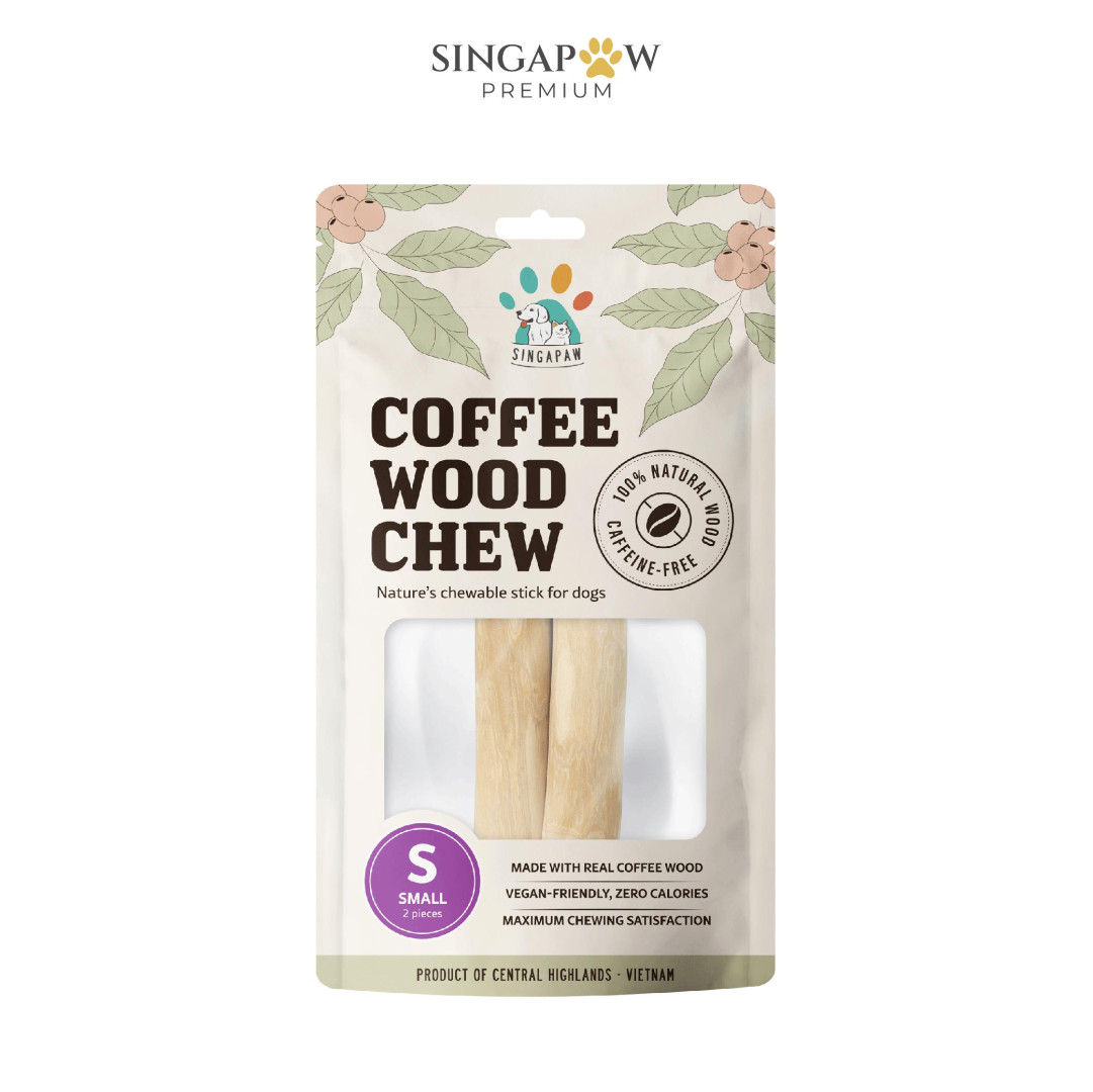 SINGAPAW COFFEE WOOD CHEW- SMALL