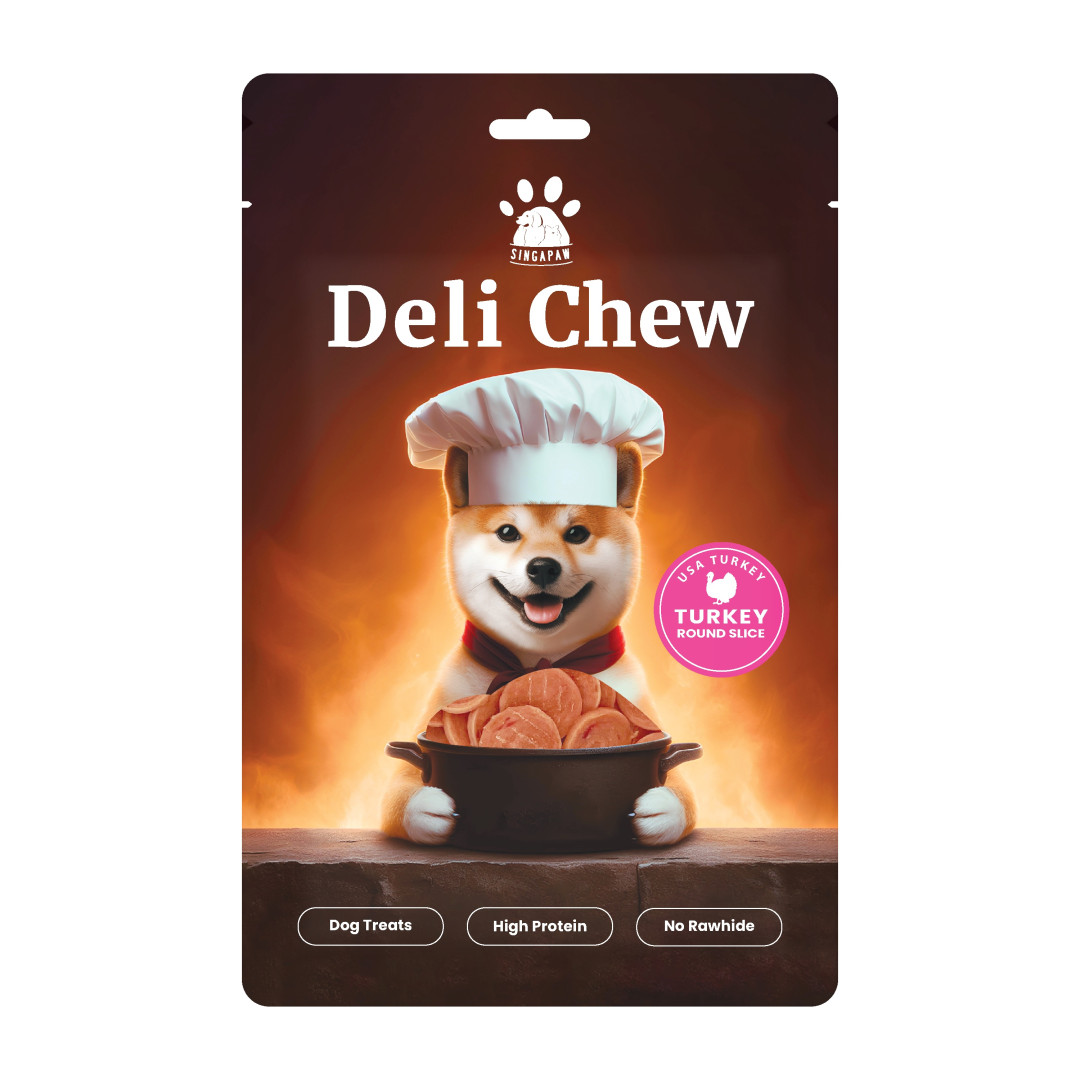 Deli Chew Turkey Round Slice