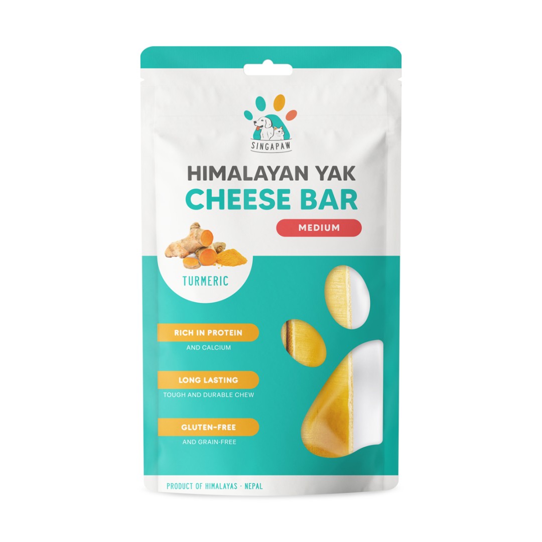 HIMALAYAN YAK CHEESE BAR (TURMERIC) - MEDIUM