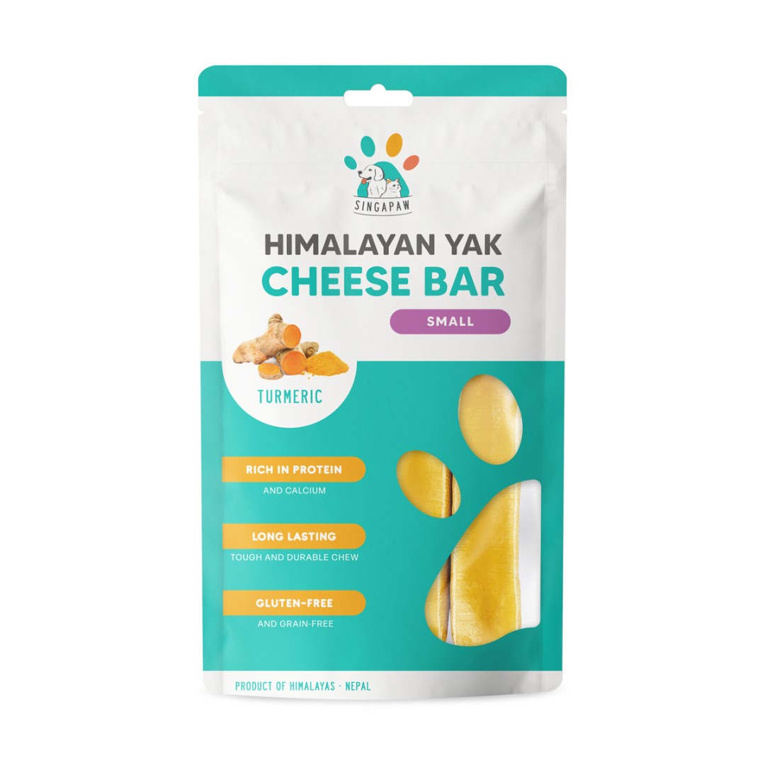 HIMALAYAN YAK CHEESE BAR (TURMERIC) - SMALL