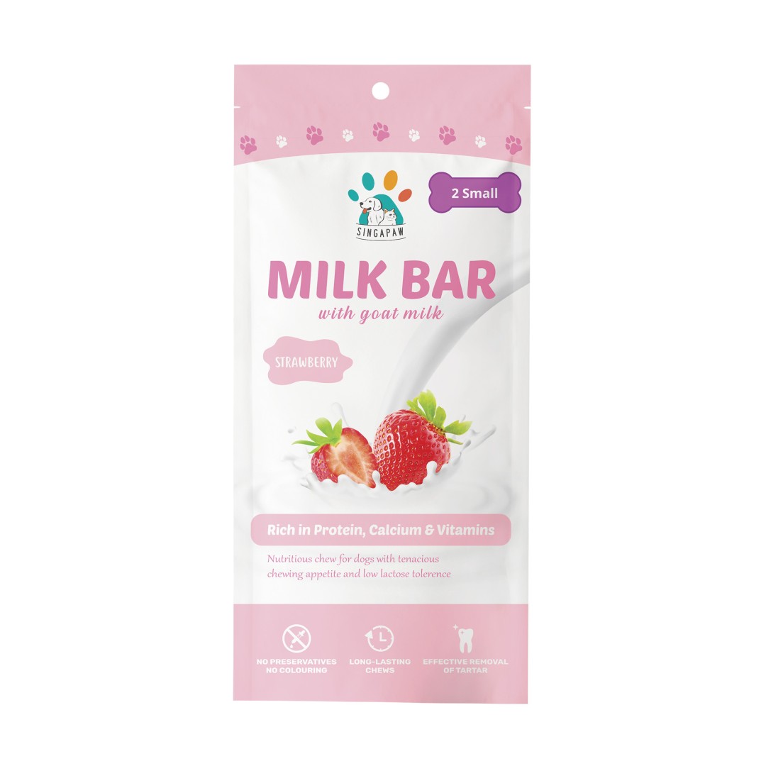 MILK BAR WITH GOAT MILK (STRAWBERRY) SMALL