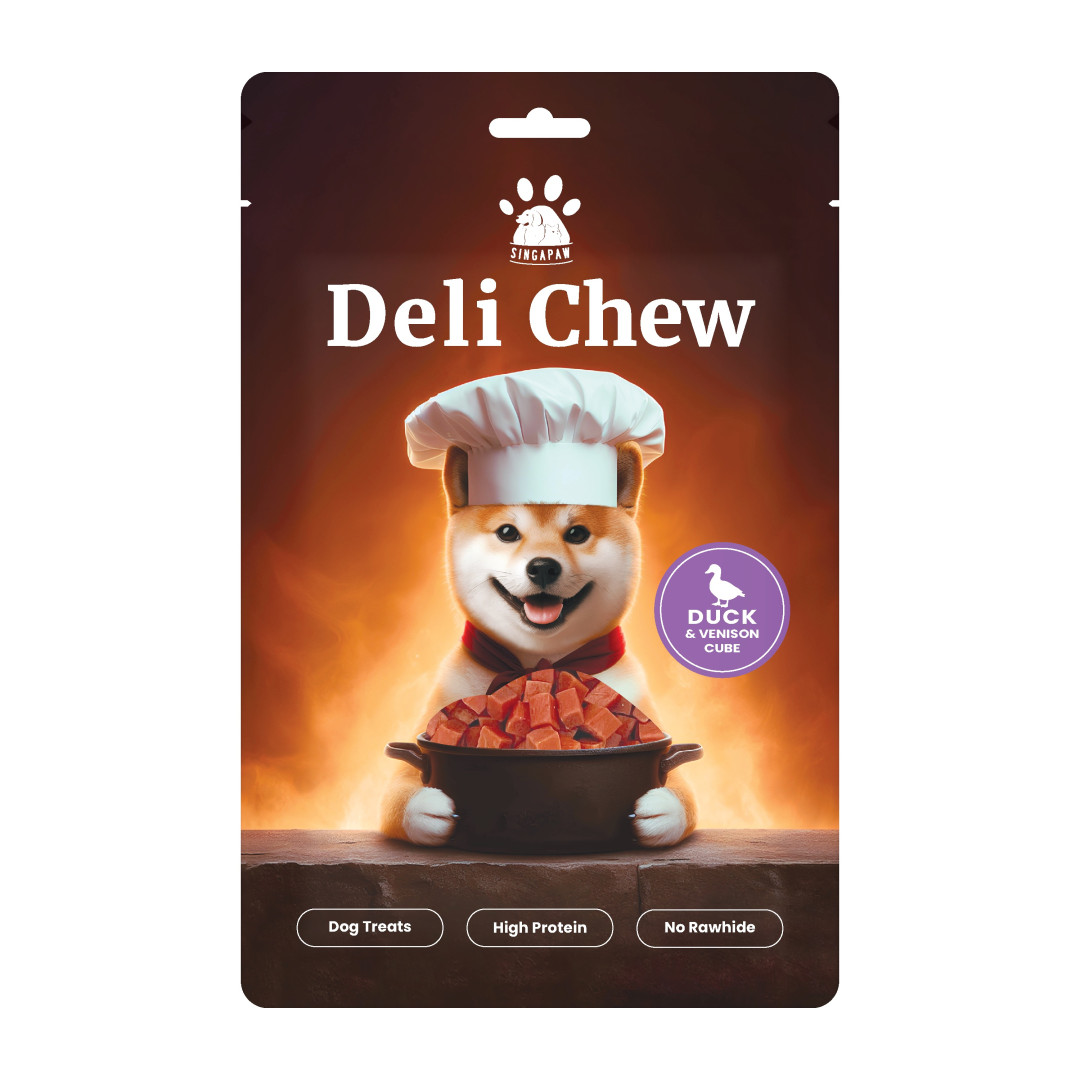 Deli Chew Duck with Venison Cube