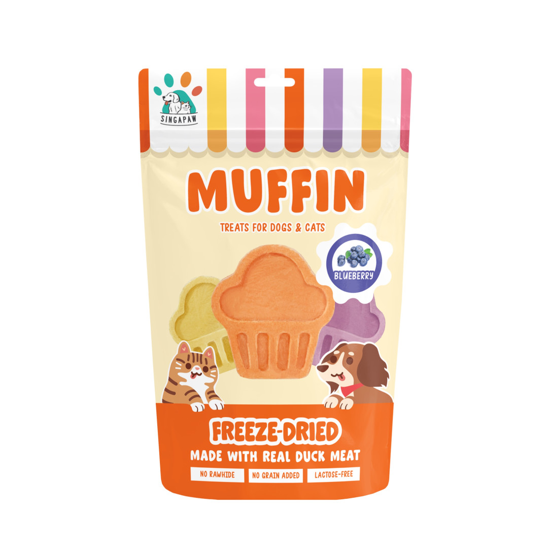 FREEZE-DRIED MUFFIN BLUEBERRY