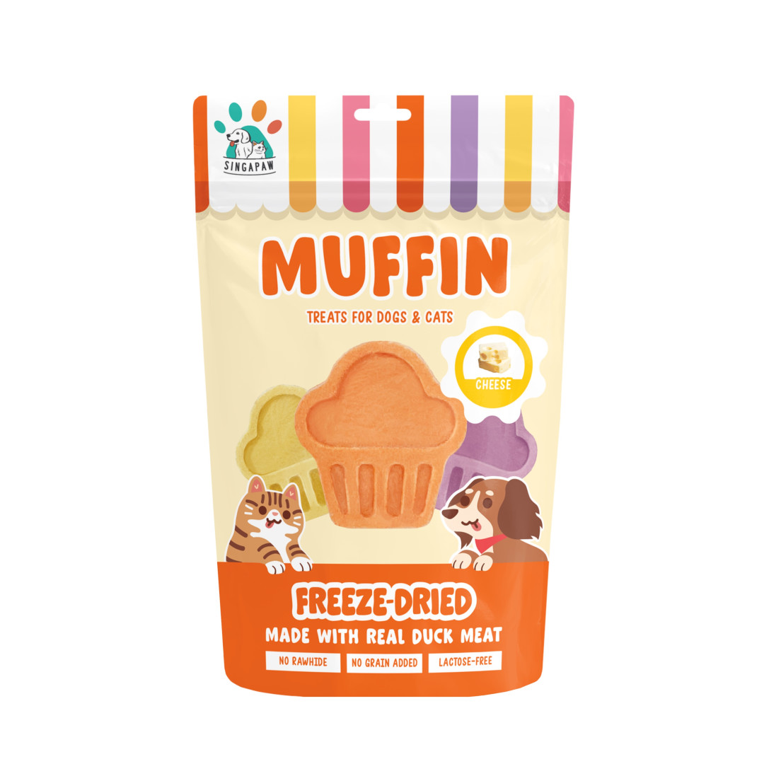 FREEZE-DRIED MUFFIN CHEESE