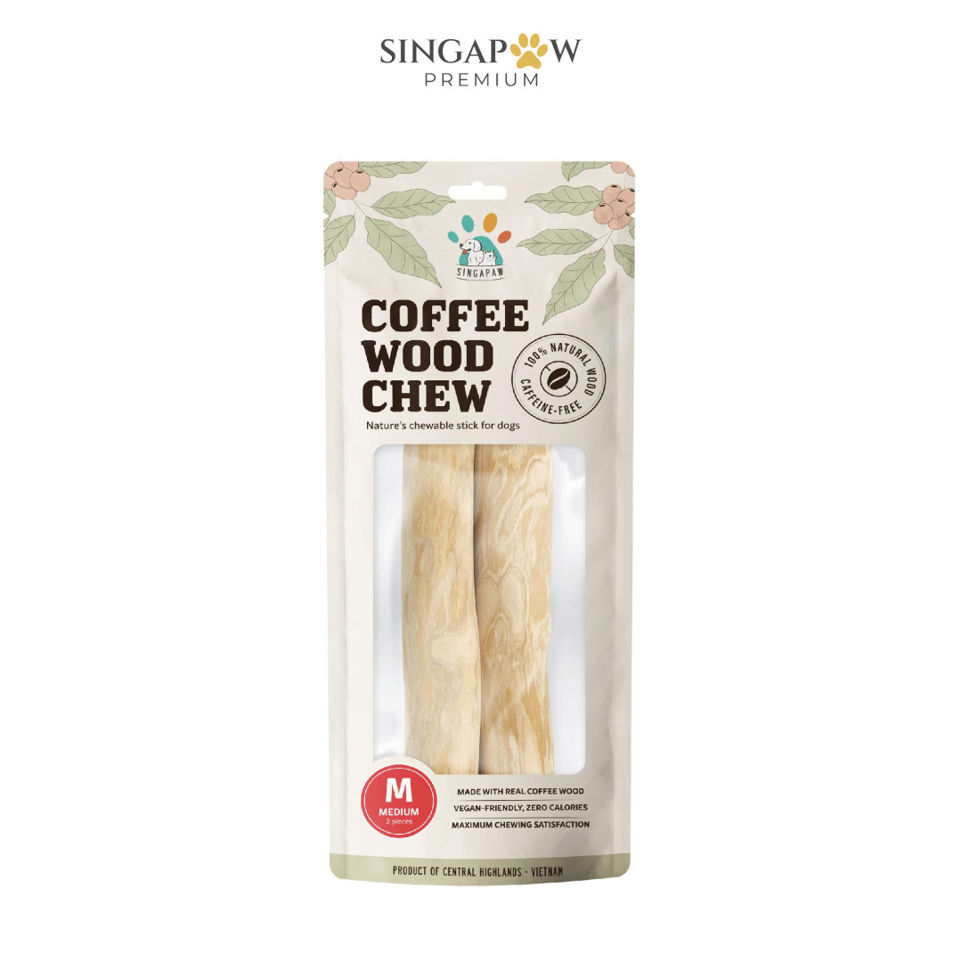 SINGAPAW COFFEE WOOD CHEW- MEDIUM